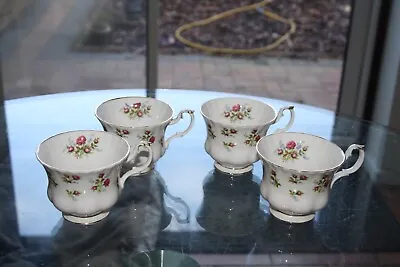 Buy Vintage Set Of Four Royal Albert Winsome Cups • 6£