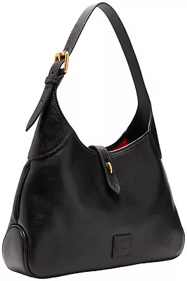 Buy Dooney & Bourke Florentine Leather Hand Bag Black Black New • 163.31£