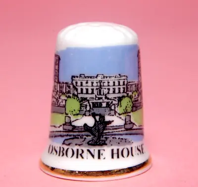 Buy Osborne House Isle Of Wight  China Thimble B/153 • 1.45£