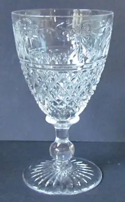 Buy STUART CRYSTAL BEACONSFIELD PATTERN 4½  WINE GLASSES - SIGNED (Ref9390) • 14.50£
