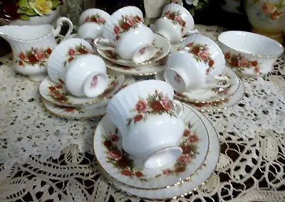 Buy Paragon By Appoinment To Her Majesty The Queen Tea Sets  English Rose Pattern • 130£
