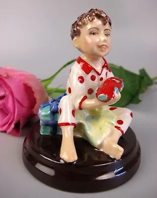 Buy Peggy Davies Figurine  Christmas Morning . Ceramic Boy. Kevin Francis. 3 1/8  • 39.99£