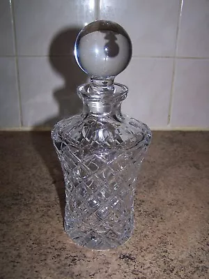 Buy Vintage Glass Decanter With Crystal Ball Stopper • 9.99£