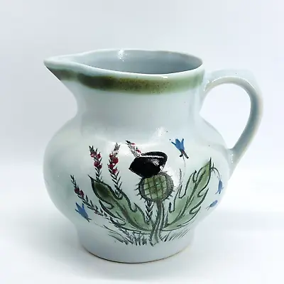 Buy Vtg Mcm Buchan Scotland Stoneware Pottery Thistleware Water Pitcher-rare-htf • 33.17£