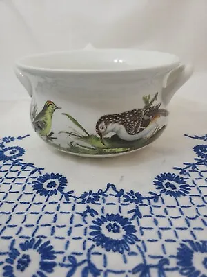 Buy Vintage Small Cachepot Birds Of Britain (Green Band On Rim) Portmeirion RARE • 119.88£