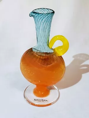Buy Collectible KJELL ENGMAN Kosta Boda “BON BON” Miniature Ewer Vase – Artist Colle • 110.29£