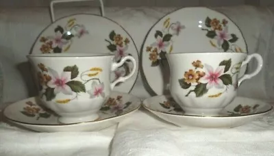 Buy Vintage Bone China Tea Cups Saucers Plates Wedding Tea Room • 6.99£