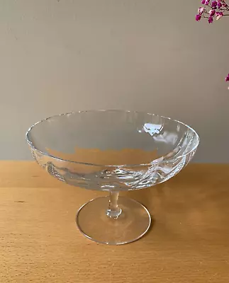 Buy Dartington Glass, 24 % Lead Crystal Comport/ Candy/ Dessert Pedestal Bowl, FT316 • 12.50£