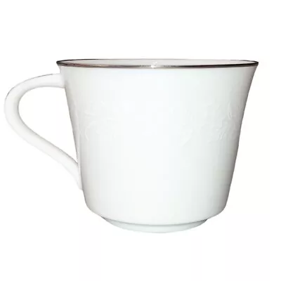 Buy Noritake China Reina Cup Mug Replacement Floral Platinum Rim White 6450Q Tea  • 11.56£