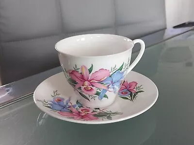 Buy Pretty Shelley Baileys ORCHID Coffee Cup And Saucer • 22£