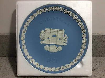Buy Wedgwood Jasperware Blue Christmas Collectors Plates - Various Years YOU CHOOSE • 12.95£
