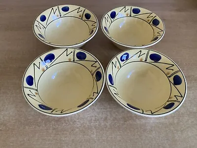 Buy Poole Pottery Omega By Fenella Mallalieu - 4 X 16.5 Cm Cereal / Dessert Bowls • 40£