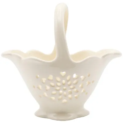 Buy Royal Creamware Decorative Basket Occasions Rowsley Collection 12.5cm Height • 12.10£