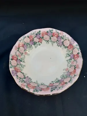 Buy Beautiful Royal Albert Fine China Rose Garland Bowl In Excellent Condition  • 6.99£