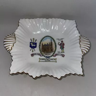 Buy Antique 1922 Shelly China Preston Guild - Town Hall Trinket Dish / Ashtray ? • 17.99£