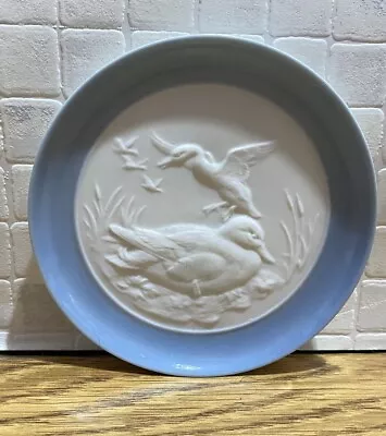 Buy Lladro 🤍 Miniature Plate / Trinket Dish ~ Ducks (Blue) • 8£