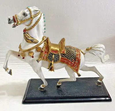 Buy Faberge Imperial Steed ~ Fine Porcelain Figurine From The Franklin Mint 1992 • 94.71£