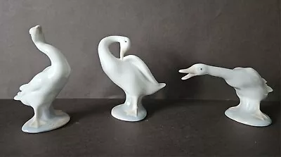 Buy LLADRO - Duck Figurines  X3  04551,04552,04553  With Original Boxes  • 12£