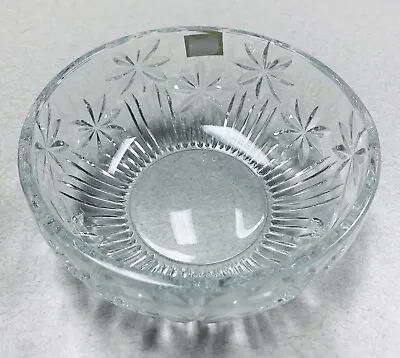 Buy Christopher Stuart Czech Republic Cut Crystal Small Bowl 5 1/2 Inch Diameter • 19.33£