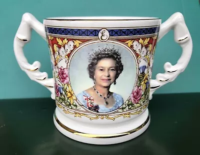 Buy Queen Elizabeth II Golden Jubilee, Aynsley Fine Bone China Cup Mug Tankard • 30£
