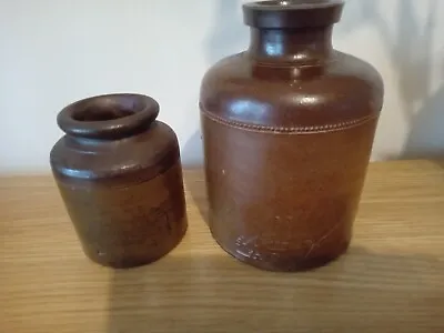 Buy Two Sizes Brown Glaze J Bourne Denby Codnor Park Pottery Derby • 12£