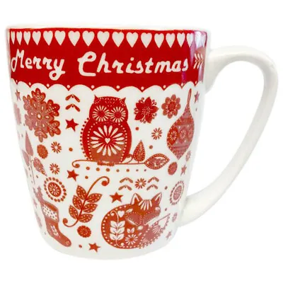 Buy Queens A Penzance Christmas Mug Fine China 300ml Acorn Festive Collection • 11.10£