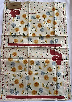 Buy Emma Bridgewater Dandelion Hen Cut & Sew Tea Towel New • 13.99£