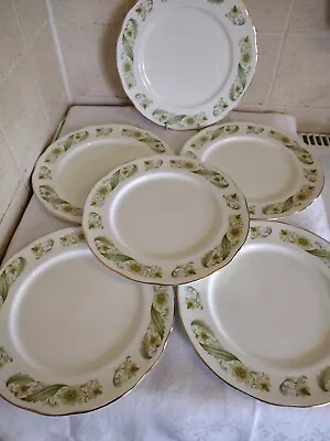 Buy Duchess Greensleeves Bone China.Dinner Plates X 6 • 20£
