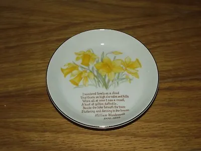 Buy Weatherby Royal Falcon Gift Ware 4  Trinket Dish Daffodils Poem By Wordsworth • 7.95£