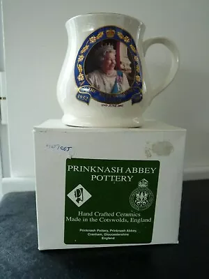 Buy Prinknash Abbey Pottery - Queen Elizabeth Ii Golden Jubilee Commemorative Mug • 10.99£