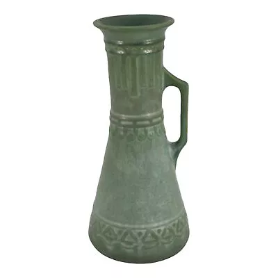 Buy Roseville Rozane Ware Egypto 1905 Vintage Art Pottery Matte Green Ewer E36-10 • 500.99£