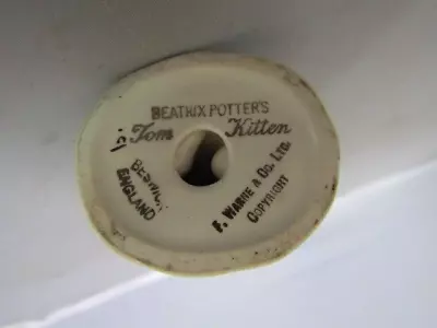 Buy Beswick TOM KITTEN Beatrix Potter Bp2 GOLD Backstamp Issued 1952-72 Perfect • 22£