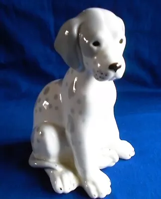 Buy Lomonosov USSR Grey White Large Dog Puppy Figure Figurine Model Vgc • 13.50£