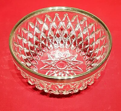 Buy Vintage Silver Plated & Cut Glass Fruit Bowl Centrepiece Dish Pot Pourri Vase - • 21.99£