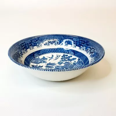 Buy Churchill Willow Pattern Bowl 6  / 15.2cm Ringtons Blue & White • 6.99£