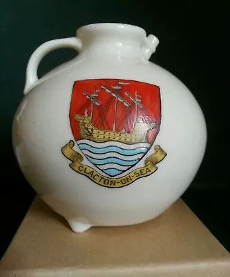 Buy Goss Crested Ware Large Jug - Clacton On Sea • 5£