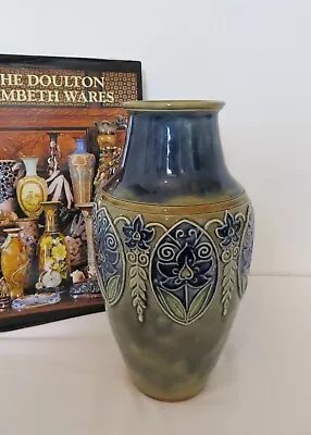 Buy Doulton Lambeth-gourgeous Art Nouveau Design Vase-in Lovely Condition Aprox 10  • 92.95£