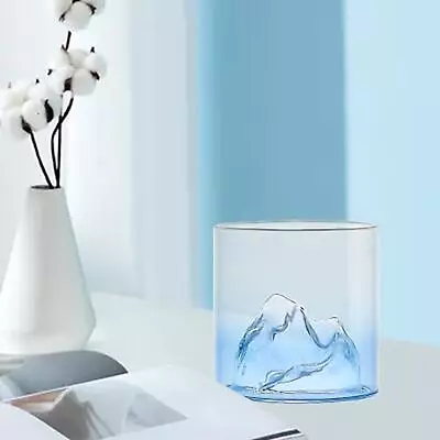 Buy Creative Mountain Wine Glass Glassware Cocktail Glass For Dining Wine & • 7.58£