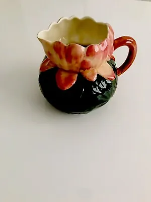 Buy Art Deco  Shorter & Son Jug *Water Lily Pad* Hand Painted Pottery Staffordshire • 9.99£