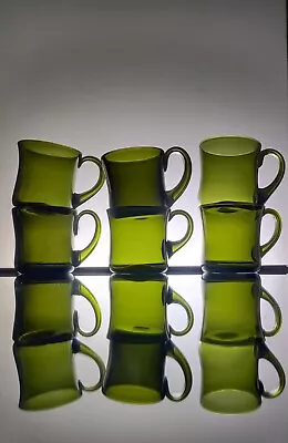 Buy Kaj Franck, Set Of Six  Tupa  1940's Glass Mug, Small Pint, Iittala Art Glass • 233.23£