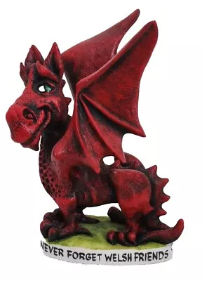 Buy GROGG RED DRAGON - John Hughes - NEVER FORGET WELSH FRIENDS Figurine • 29.99£