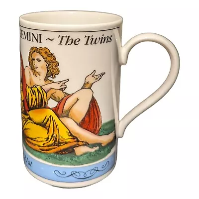 Buy Dunoon Vintage Stoneware Gemini Mug With Zodiac Star Sign Design 10.7cm Tall • 13.49£