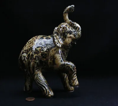 Buy Pottery Elephant Figurine, (20x18cm) • 20£