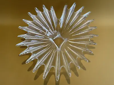 Buy Dartington Crystal Glass Palm Bowl By Anita Harris Vintage C1980 • 19.99£