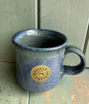 Buy Moville Donegal Irish Studio Pottery Small Mug Blue Green Speckled Glaze Unused • 8£
