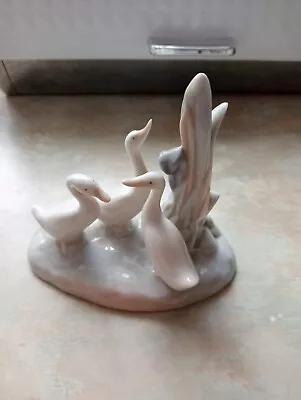 Buy Lladro Nao Three Geese Porcelain Figure • 8£