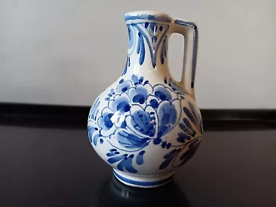 Buy Delft Blue Mini Pitcher Bud Vase 4 1/4 Inch Hand Painted Holland • 7.70£