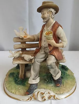 Buy Capodimonte Figurine The Tramp Dec 1980 - With Receipt - Signed M Lory • 50£
