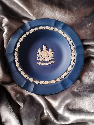 Buy Vintage Wedgwood Queen Elizabeth Silver Jubilee Jasper Ware Commemorative Dish • 7£