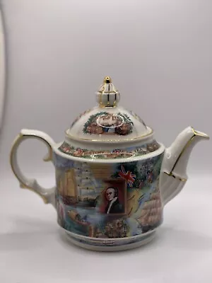 Buy Vintage James Sadler  History Of Tea  - “World Of Tea” Teapot • 23.68£